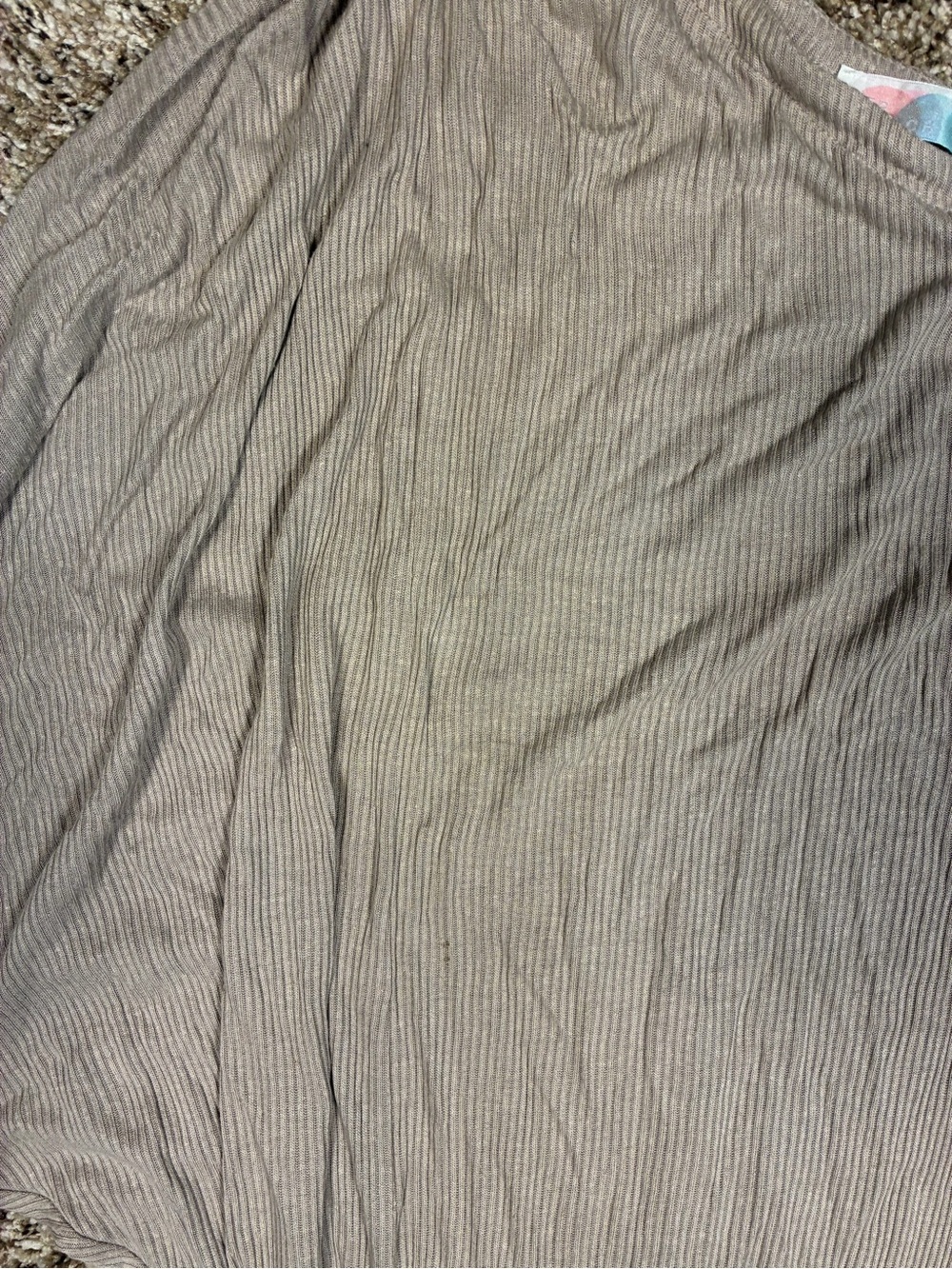 Free People Beach Kara Ribbed One Shoukder Midi Dress - Picture 16 of 16